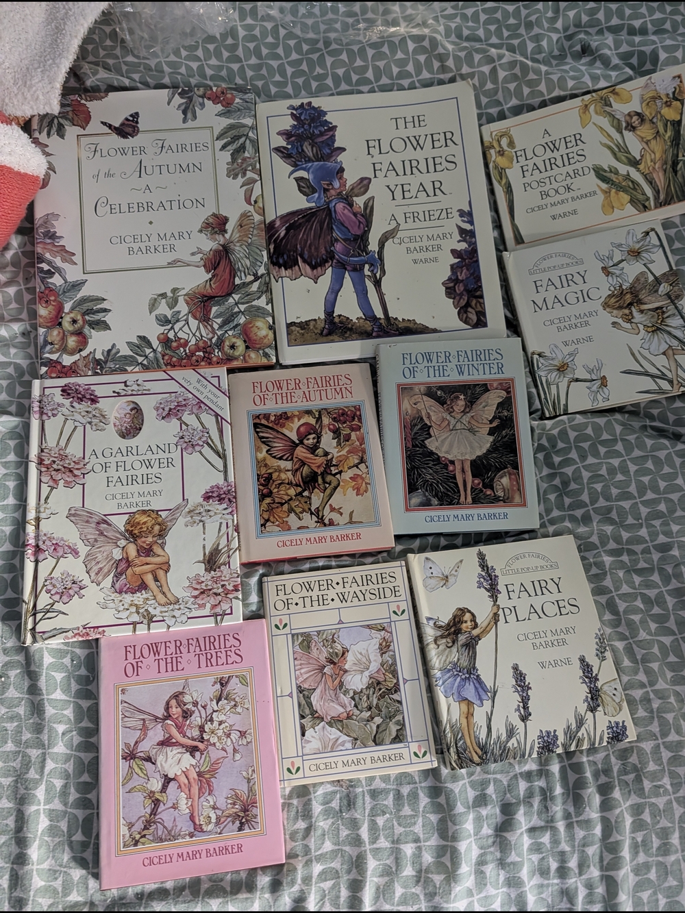 Flower Fairies Book Set - Cicely Mary Barker 10 Books Excellent Vintage